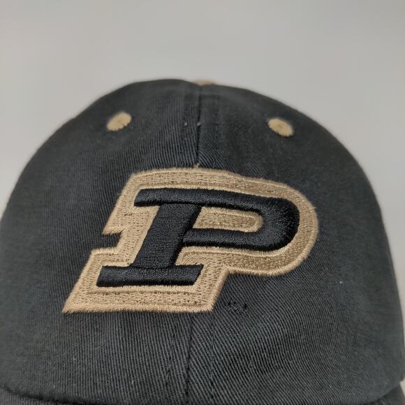 Captivating Silver Series Purdue Boilermakers Slideback Hat Embroidered OSFA - Picture 4 of 12